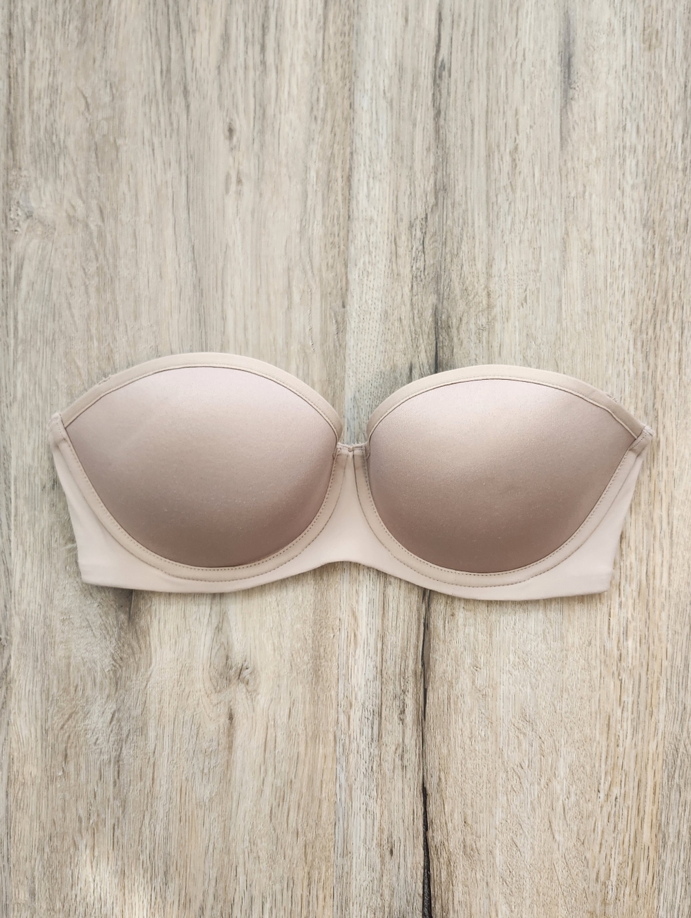 ThirdLove Taupe 24/7 Classic Strapless Bra Size 32C